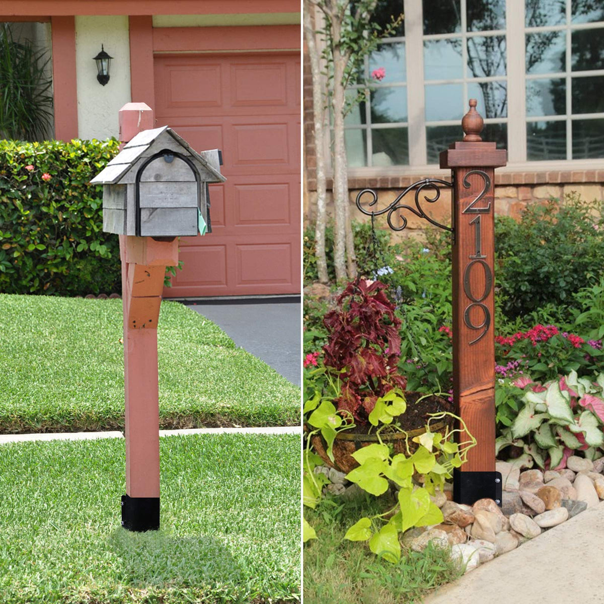 Sekcen multi-use anchors suitable for fences, mailboxes, and more.