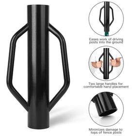 Sekcen T-post driver metal pounder shows sturdy construction for durable fence installation