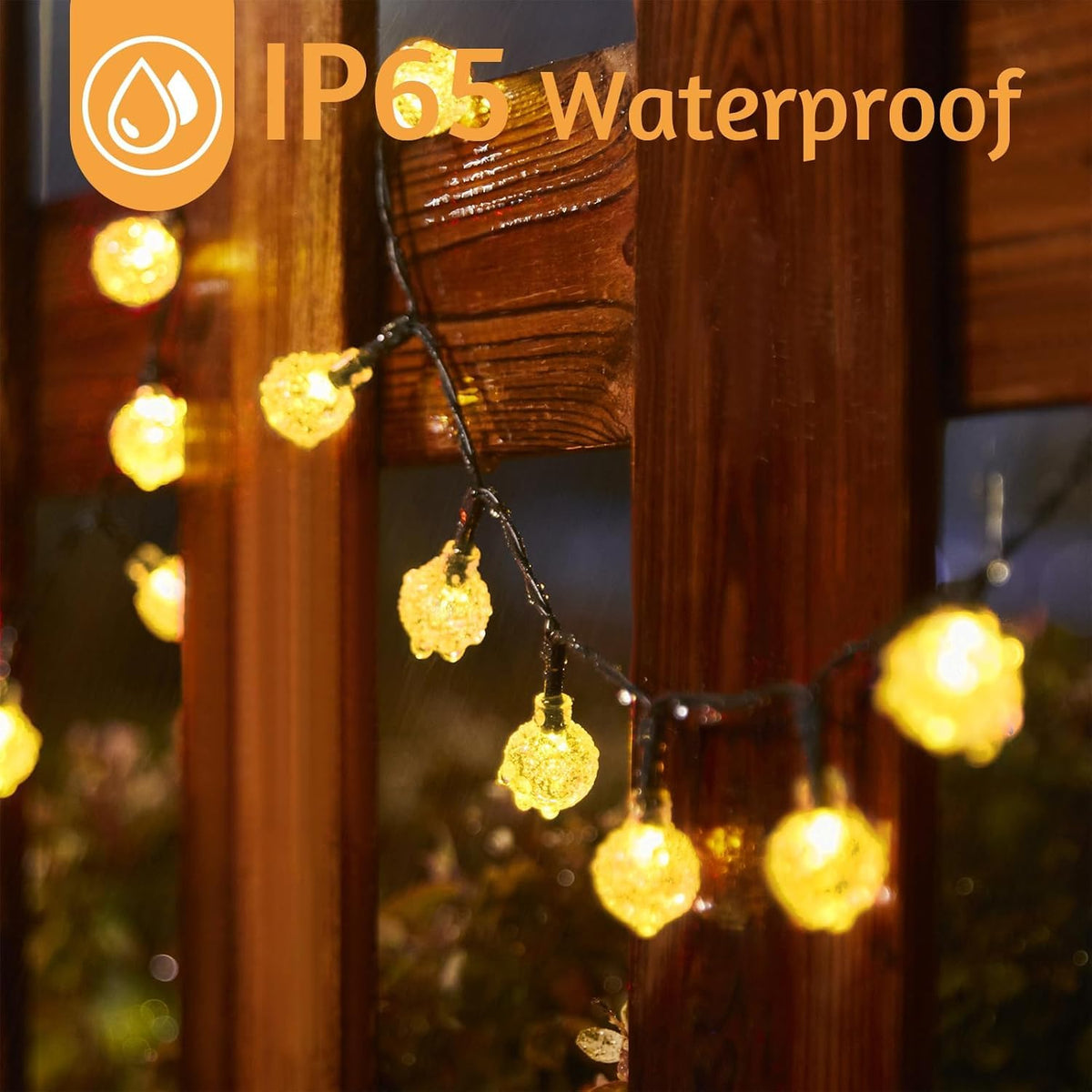 Selarlyt IP65 waterproof design resists rain and moisture for outdoor use