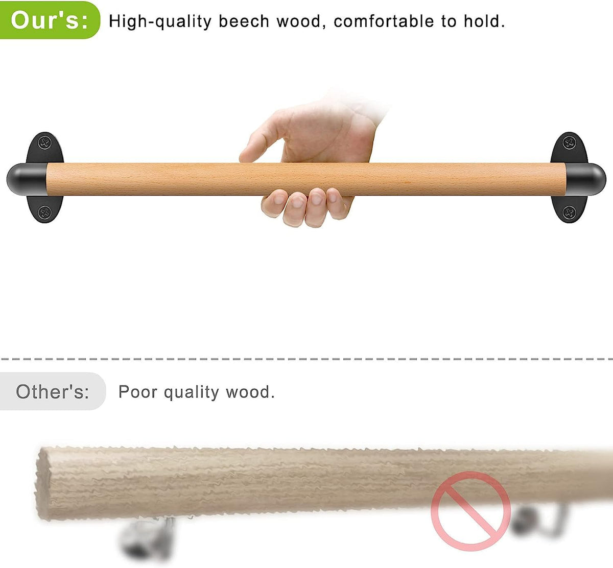SELEWARE playground safety handrail for secure play areas