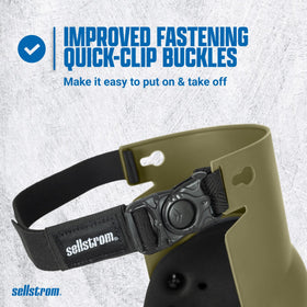 Sellstrom Ultra Flex III kneepad pair provides reliable protection during kneeling.