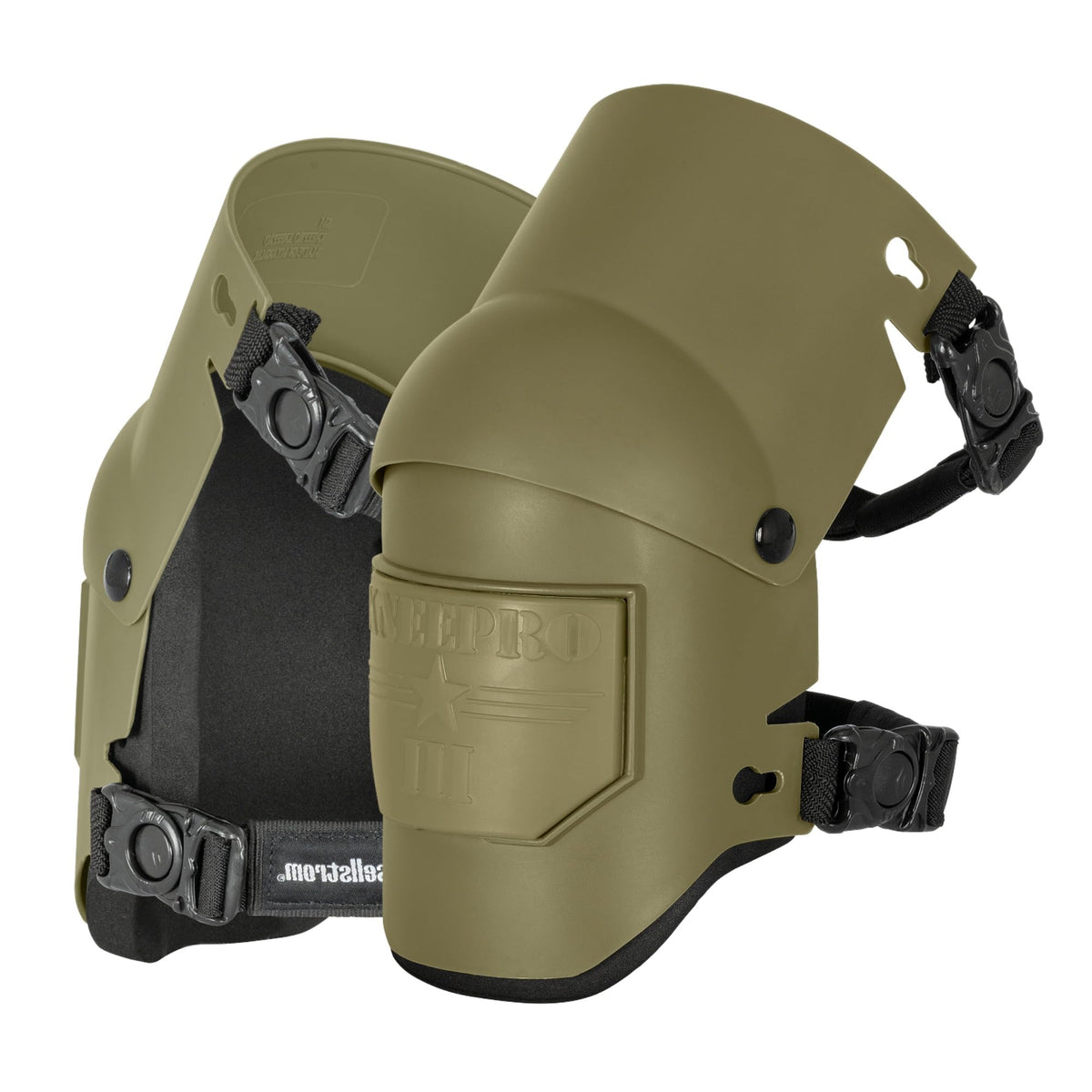 Sellstrom Ultra Flex III kneepad side view highlights durable construction for tough job sites.