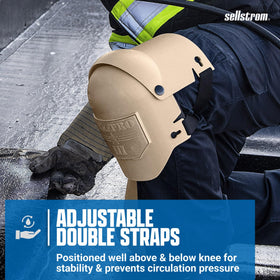 Sellstrom Ultra Flex III kneepad unisex design fits many users