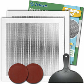 Seloom drywall repair kit 12x12 patch close-up for seamless wall repair.