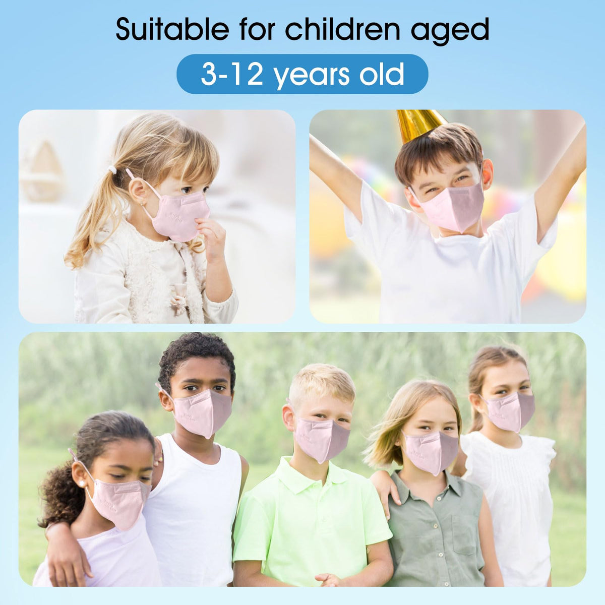 Semask KN95 packaged disposable respirator ready for travel