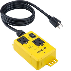 Senctrl AVS2005 front view for auto tool-triggered dust collection