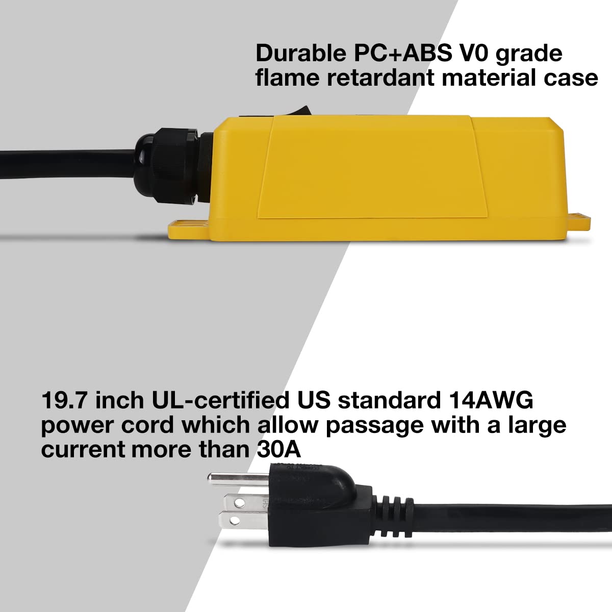 Senctrl AVS2000 load-sensing delay helps prevent startup overload.
