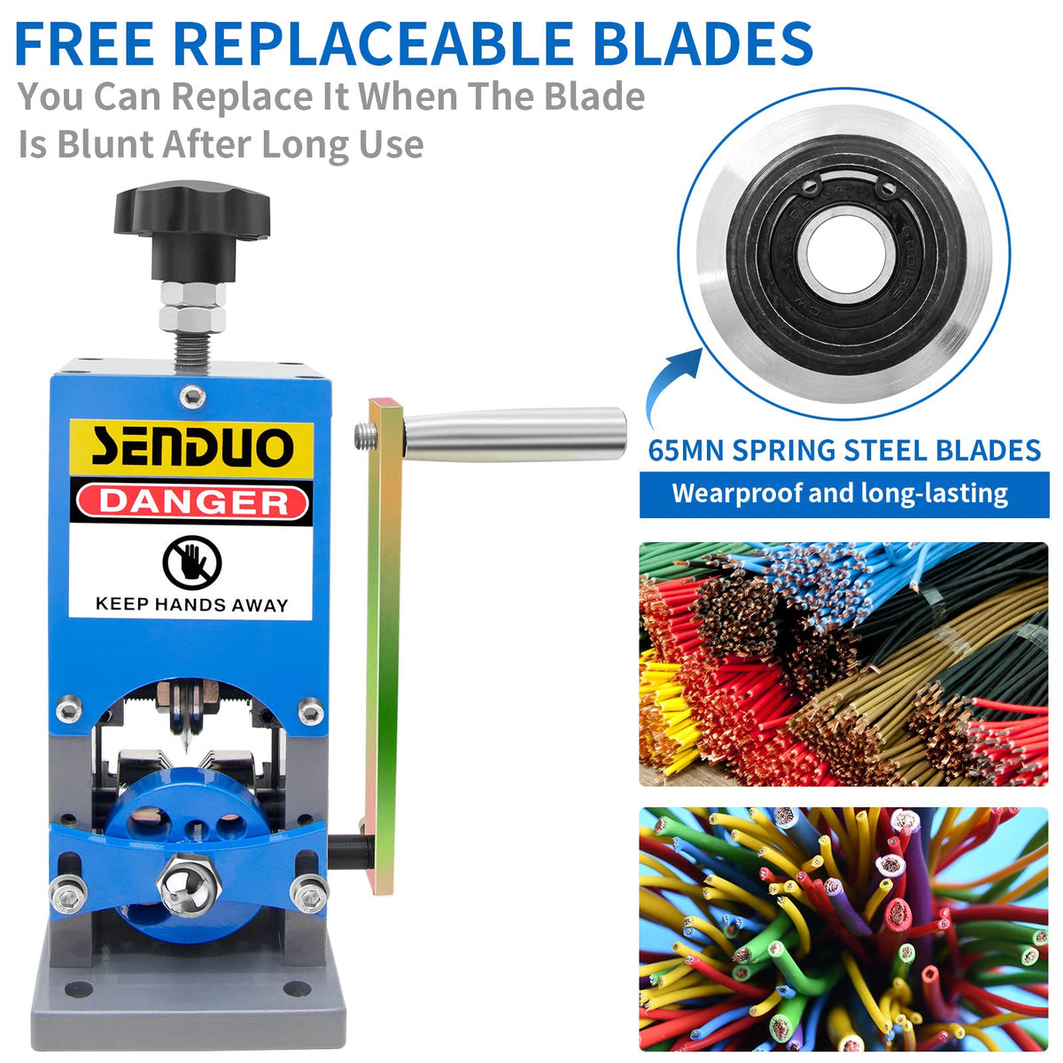 Ideal for copper wire recycling, helping you separate copper efficiently