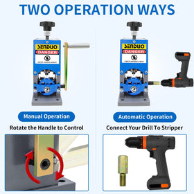 Upgraded passing wheel grips waste wires firmly to prevent slipping