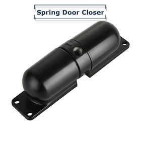 SENENQU black finish corrosion-resistant door closer ideal for high-traffic use