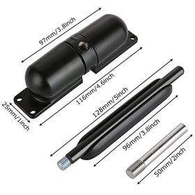 SENENQU door closer with installation fasteners and instructions included