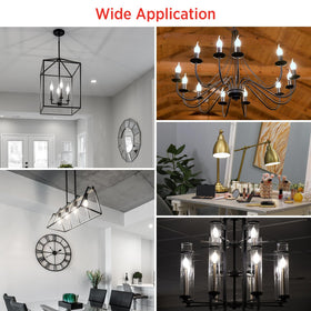 Sengled E12 candle LED bulb pack6 ready for quick chandelier upgrades