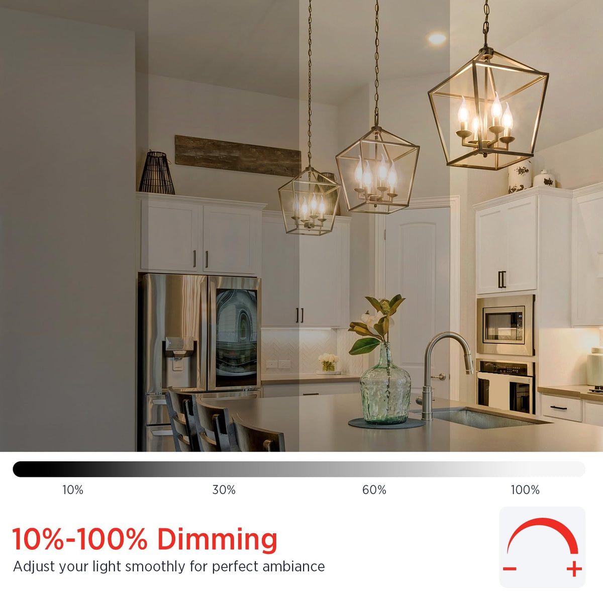 Durable Sengled E12 LED bulb providing steady brightness for long-lasting fixtures.