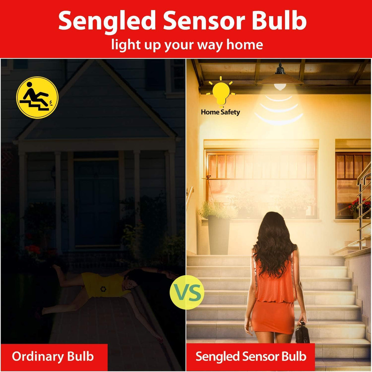 Sengled 4-pack setup enables quick lighting across multiple spaces.