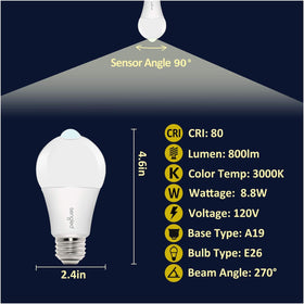 Sengled hallway bulb provides hands-free illumination after dark.