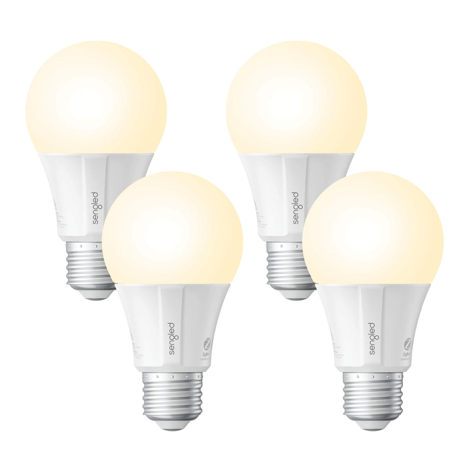 Sengled smart light bulbs emit soft white 2700K glow for cozy, energy-efficient home lighting.