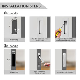 Senharvest wardrobe door edge pull brushed nickel, easy to grasp and durable.