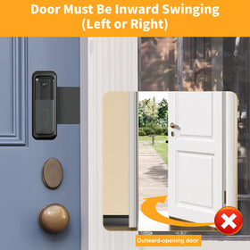 SENLEG Blink Doorbell Mount anti-theft clip underlines secure retention
