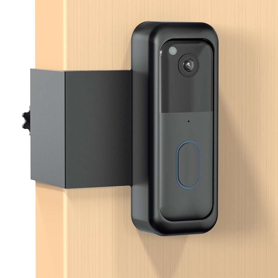 SENLEG Blink Doorbell Mount front view showing secure, tool-free installation