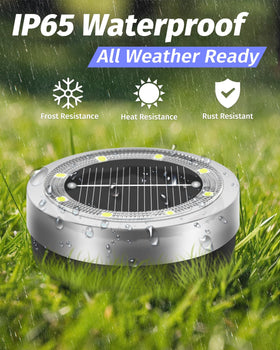 SenLuKit dusk-to-dawn solar light auto-on-off for path illumination