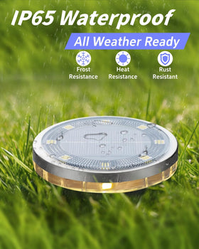 SenLuKit stainless steel and ABS construction ensures durable outdoor lighting.