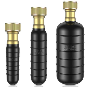 Senshare small 1-2 inch drain bladder in use for quick unclogging of sinks and showers.