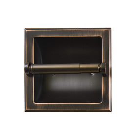 SENTO recessed oil-rubbed bronze toilet paper holder wall mount, durable and stylish