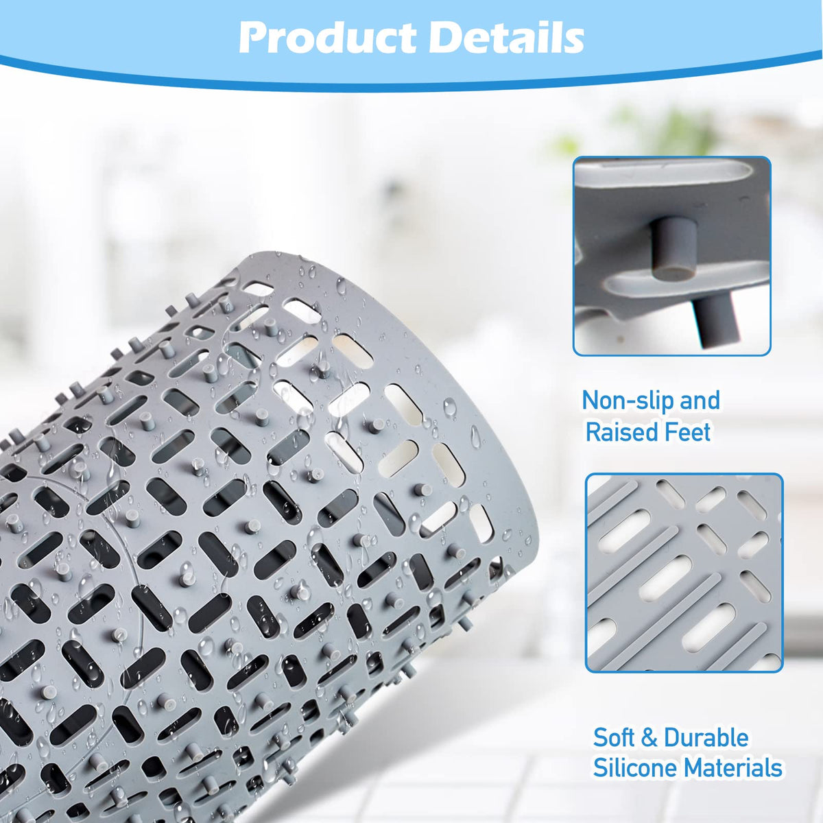 Sentoda 500°F heat safety supports hot pots and pans