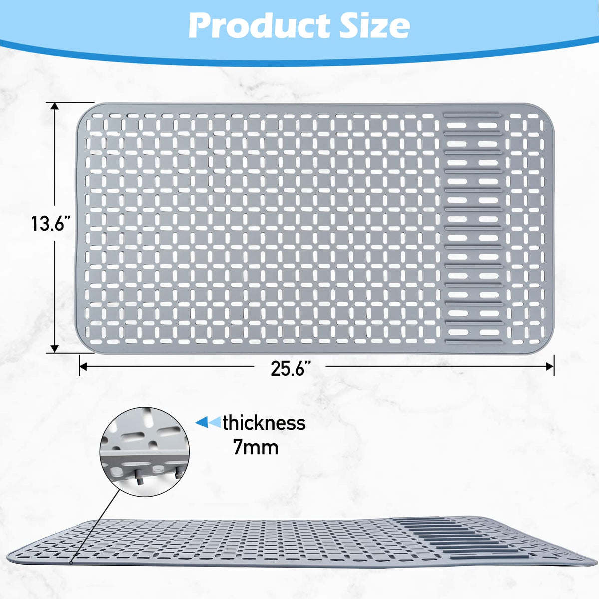 Sentoda DIY drain hole feature for precise sink drainage