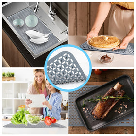 Sentoda easy-care mat folds for storage