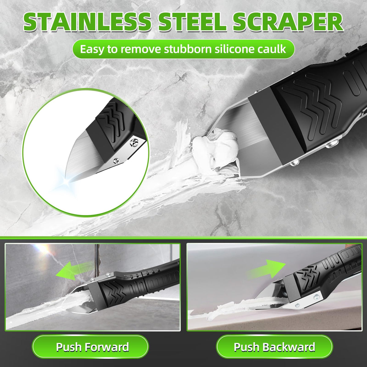 Sentoo silicone tool with different angles for precise edge fitting.
