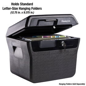 SentrySafe durable-construction emphasizes sturdy build and reliability.