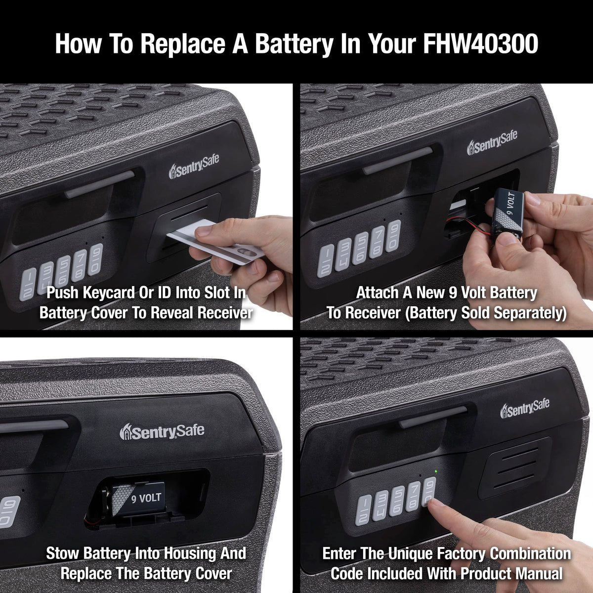 SentrySafe FHW40300 compact interior storage supports efficient use of small spaces