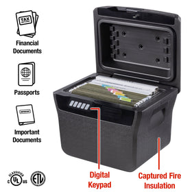 SentrySafe FHW40300 digital keypad enables quick, secure access to belongings