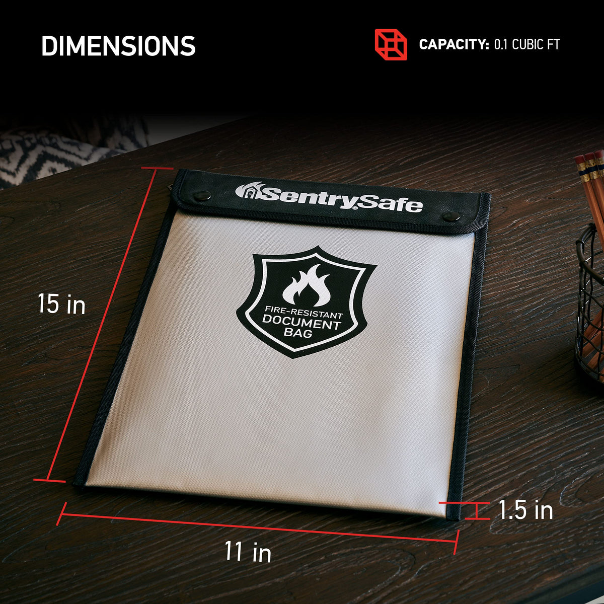 SentrySafe secure-storage helps organize passports and valuables during travel or emergencies.