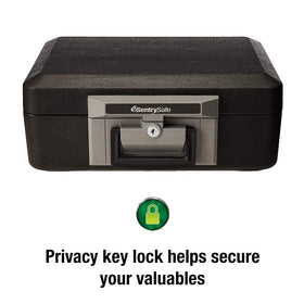 SentrySafe fireproof safe box carrying grips highlight portability and easy transport