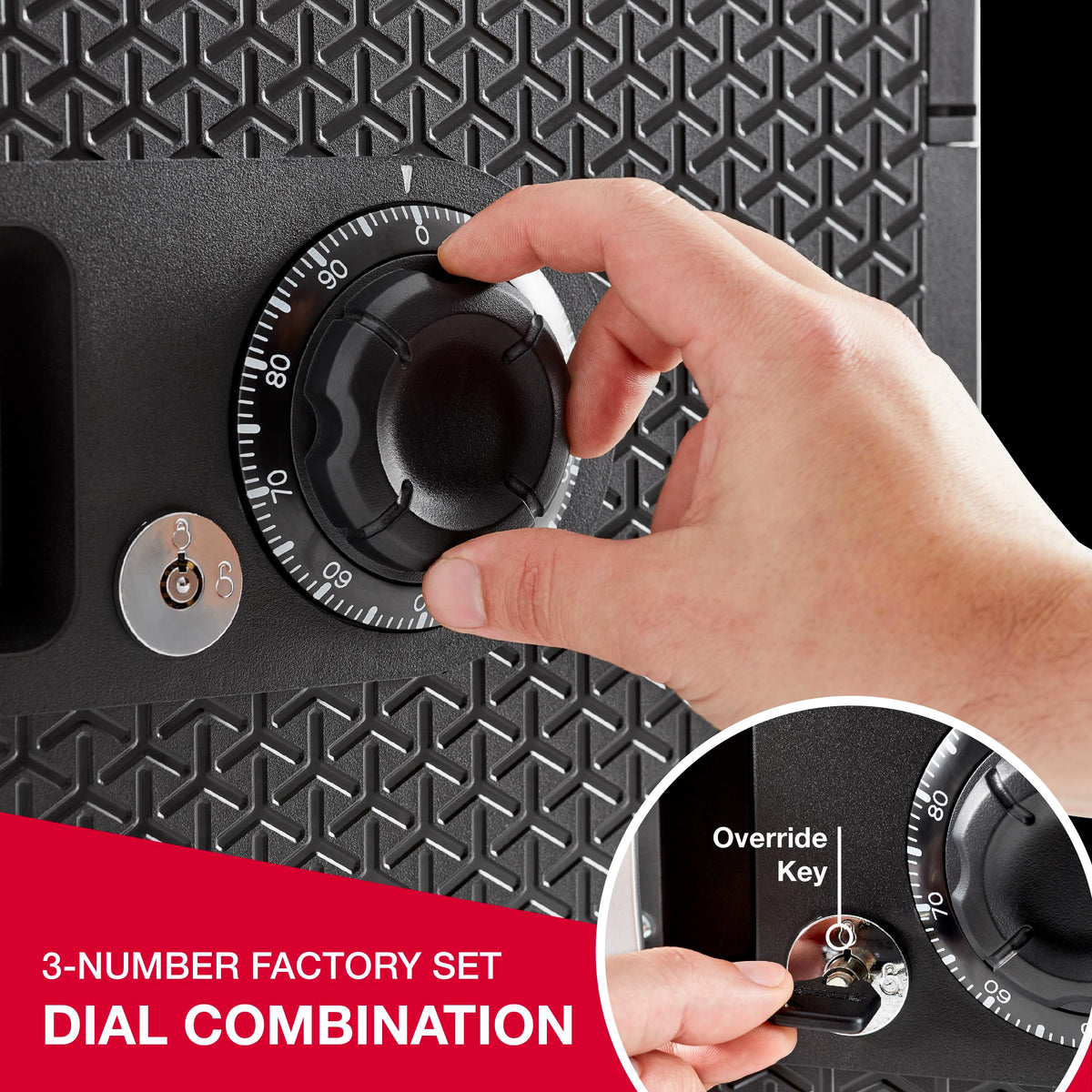 SentrySafe FPW082KSB exterior dimensions highlighting sturdy build