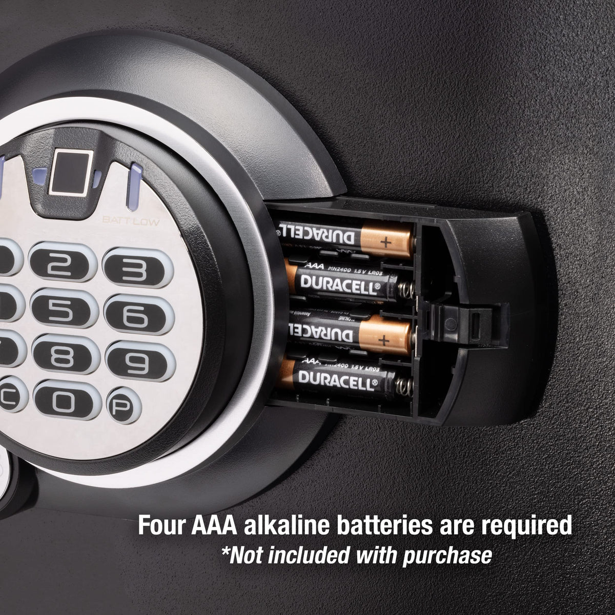 SentrySafe SFW123BTC keypad-entry: convenient digital code for trusted users.