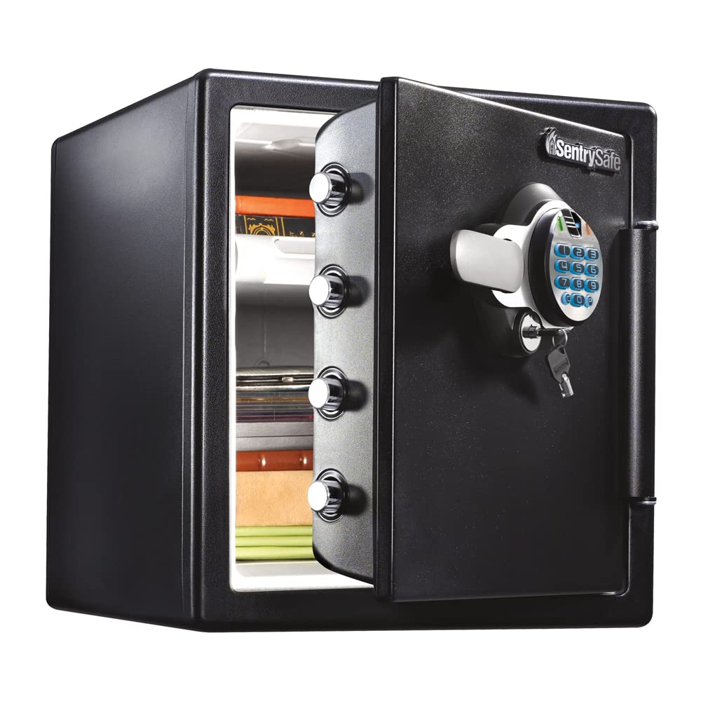 SentrySafe SFW123BTC fireproof-performance: protects documents in a blaze scenario.