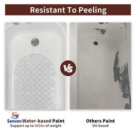 SENVEN moisture-resistance-finish resists humidity and hot bathroom water
