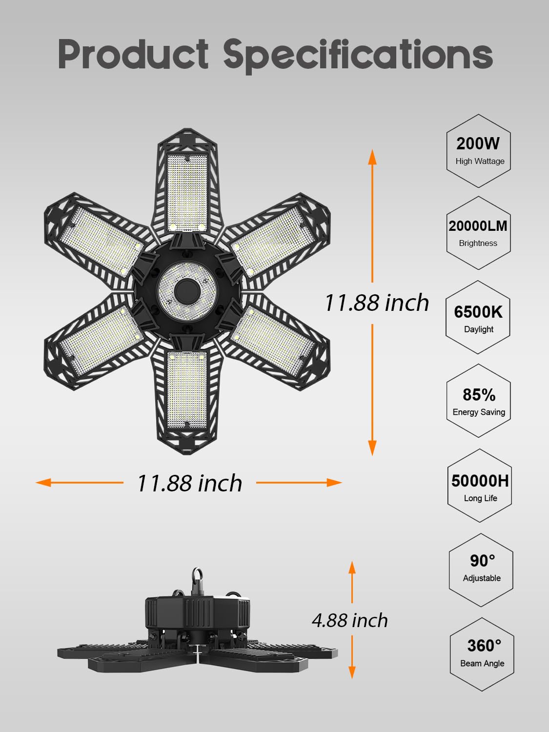 SEOBIOG built-in switch for quick single-light control