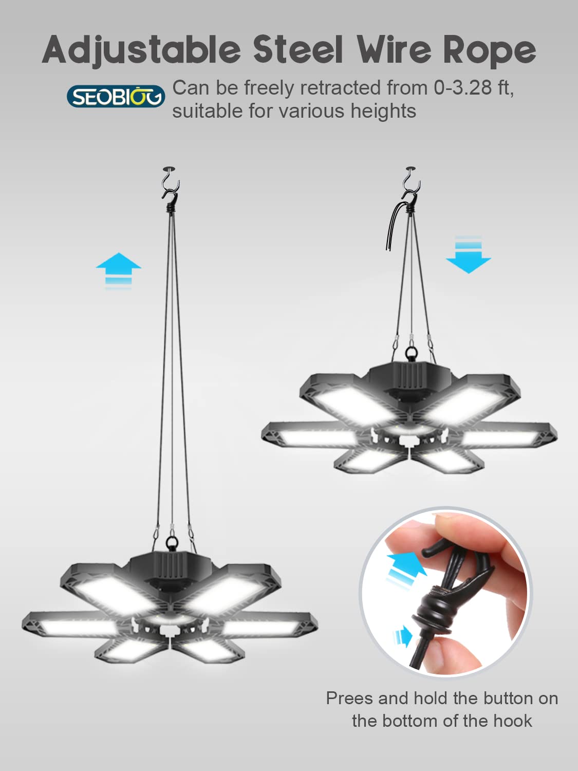 SEOBIOG energy-saving design stays cooler, extending life.