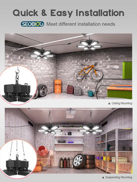 SEOBIOG hanging chain adjustable design enables flexible mounting height