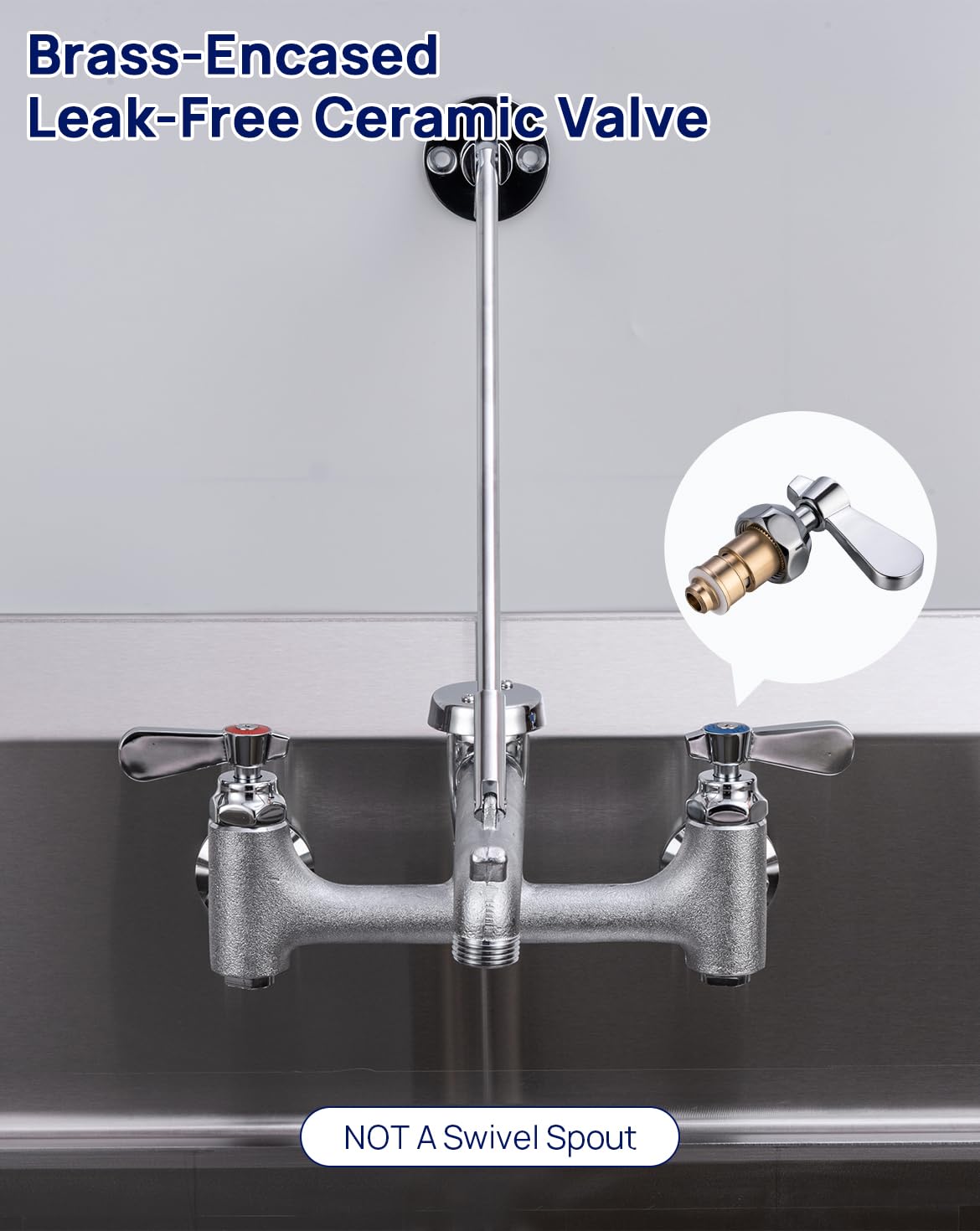 Sepaitek ceramic cartridge leak-free design for long-term reliability