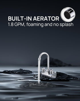 Sepaitek half-inch NPT inlet ensures compatibility with standard sinks.