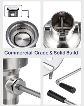 Close-up of corrosion-resistant stainless steel valve and O-ring seal