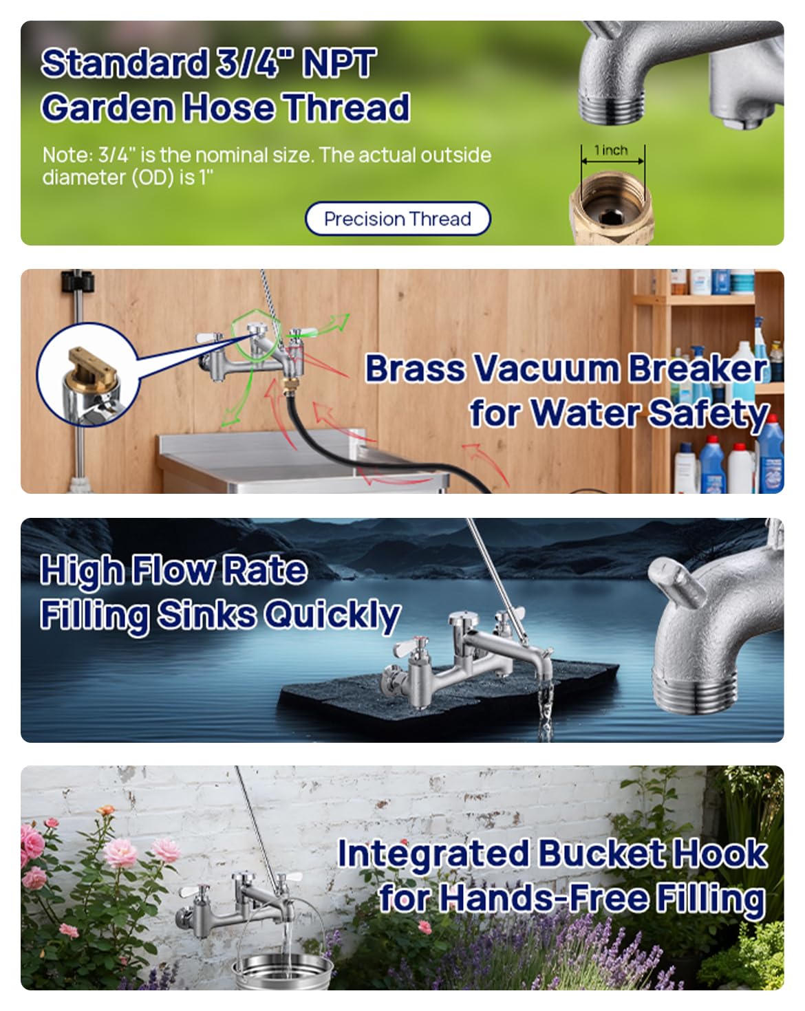 Sepaitek wall-mount bracket demonstrates secure heavy-duty installation