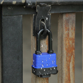 SEPOX marine-grade padlock resists rust with full PVC cover
