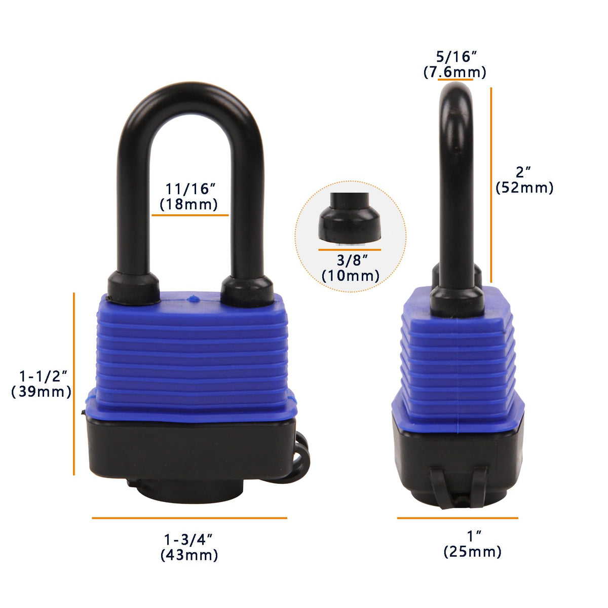 SEPOX padlock with water-resistant cover demonstrates weatherproof protection for boats