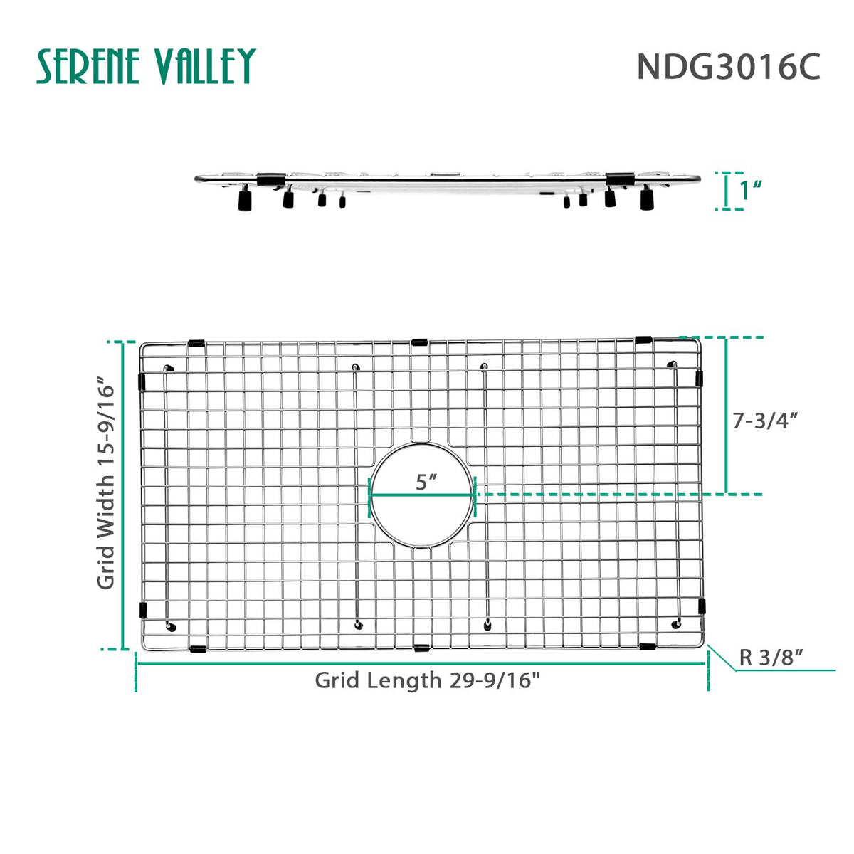 Serene Valley measurement video helps ensure correct grid fit for your sink